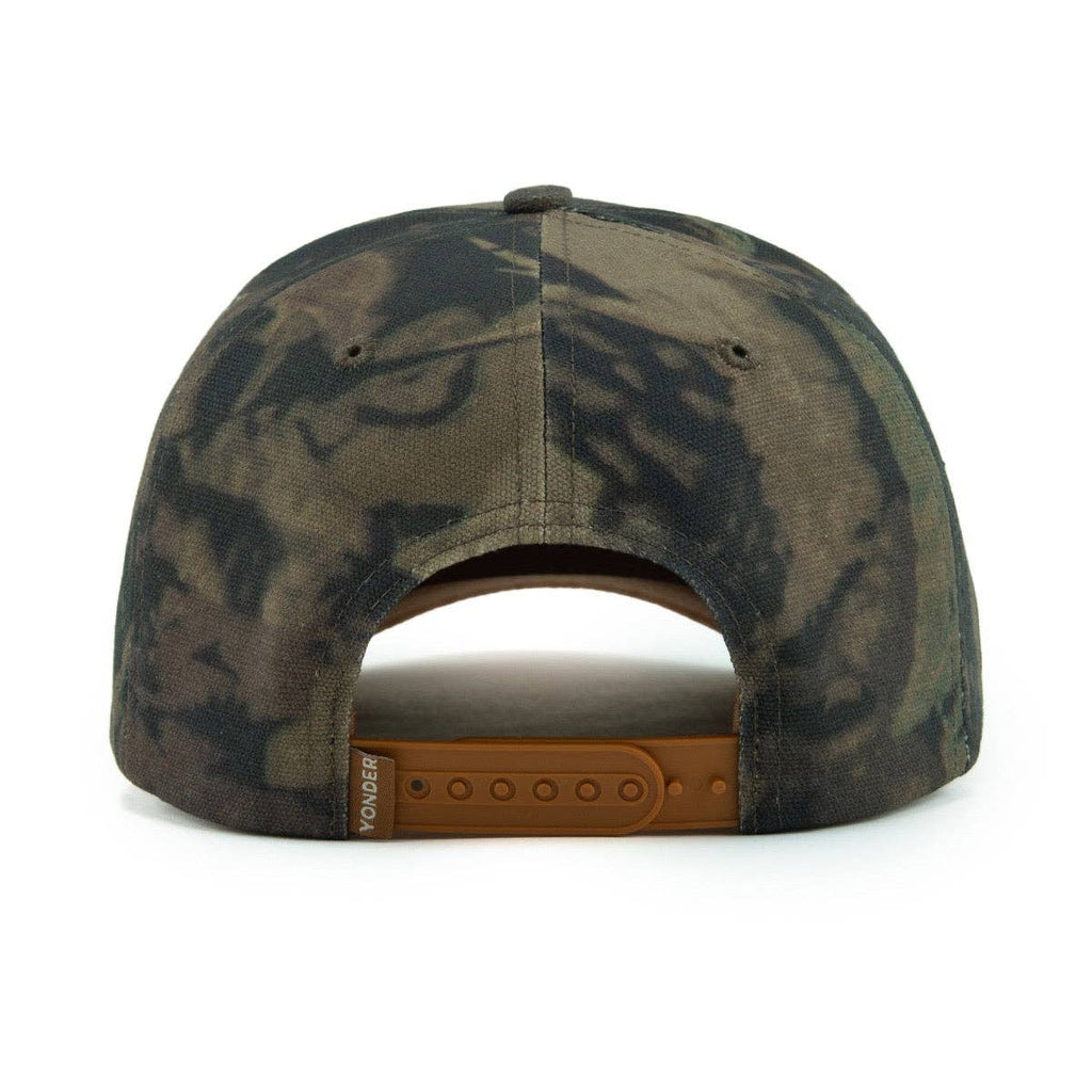 The Fan Club Snapback: Camo & Rust