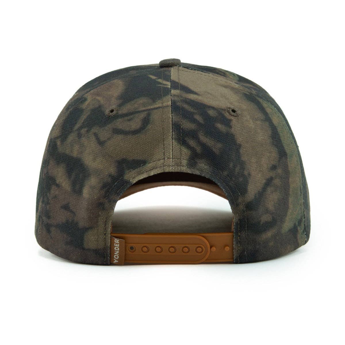 The Fan Club Snapback: Camo & Rust