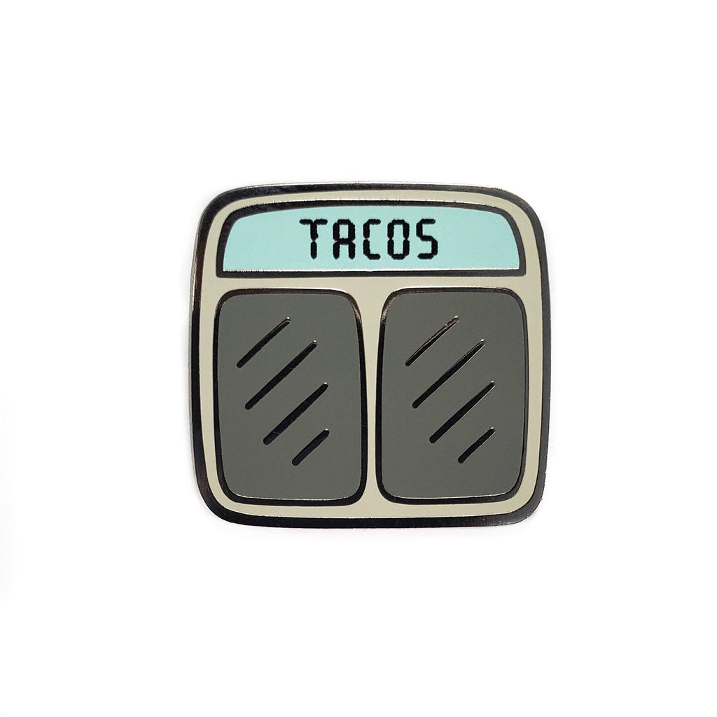 Tacos Scale Golf Ball Marker with Magnetic Hat Clip: Hang Tab