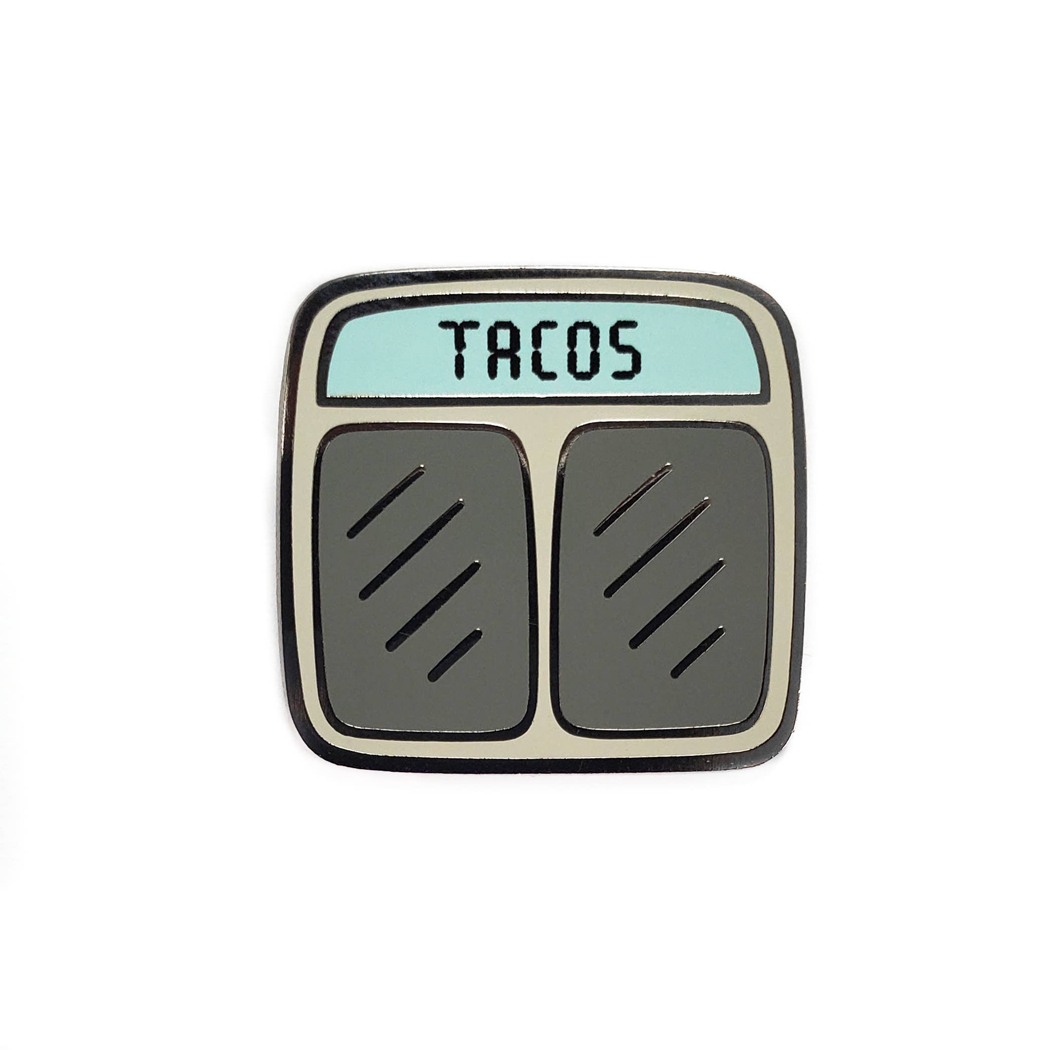 Tacos Scale Golf Ball Marker with Magnetic Hat Clip: Hang Tab