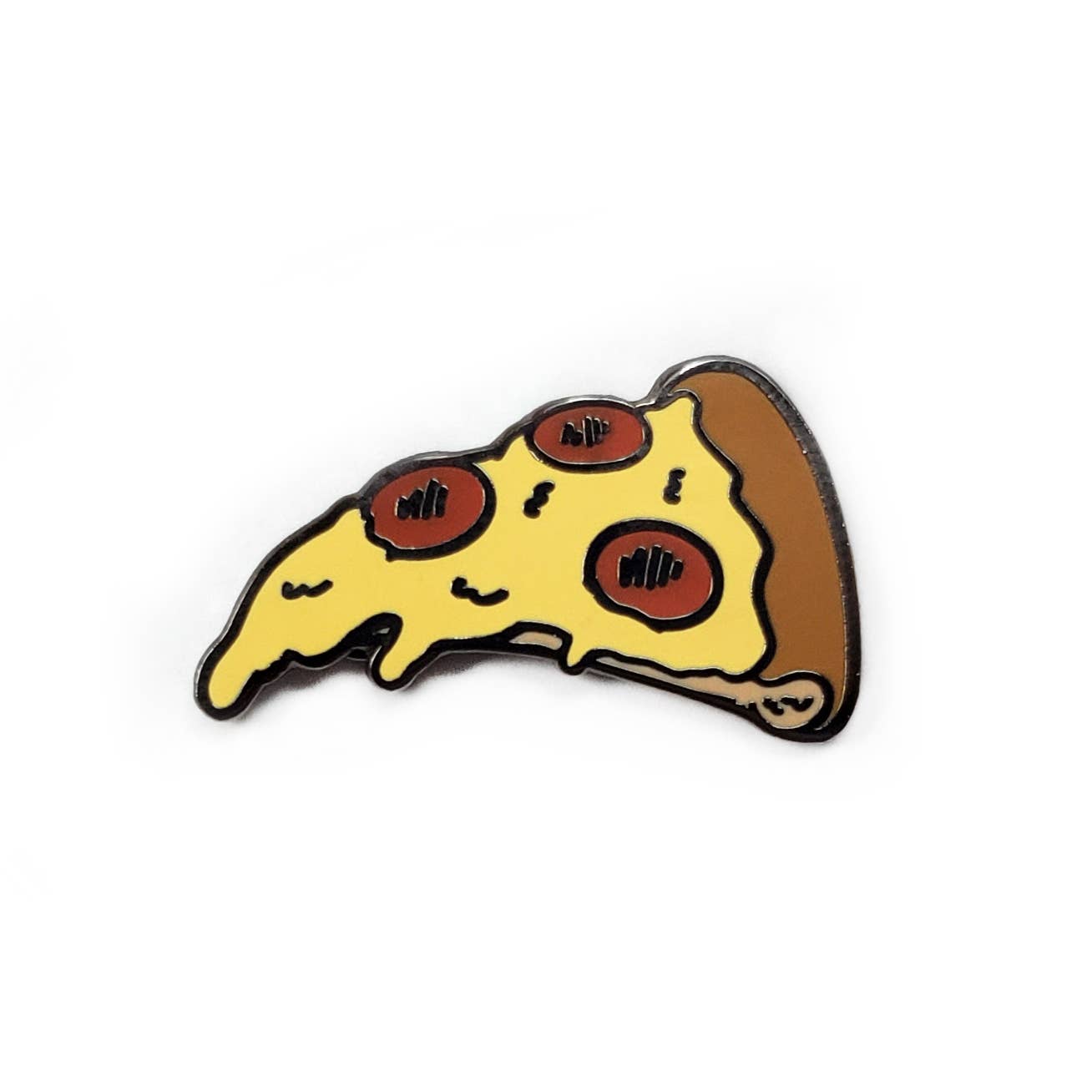 Pizza Slice Golf Ball Marker with Magnetic Hat Clip: Hang Tab