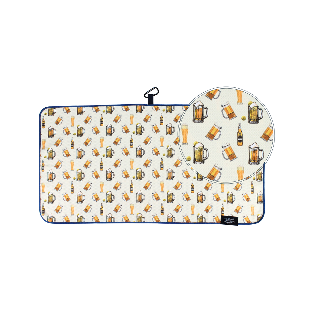 Microfiber Golf Towel - Beer Fore