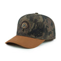 The Fan Club Snapback: Camo & Rust