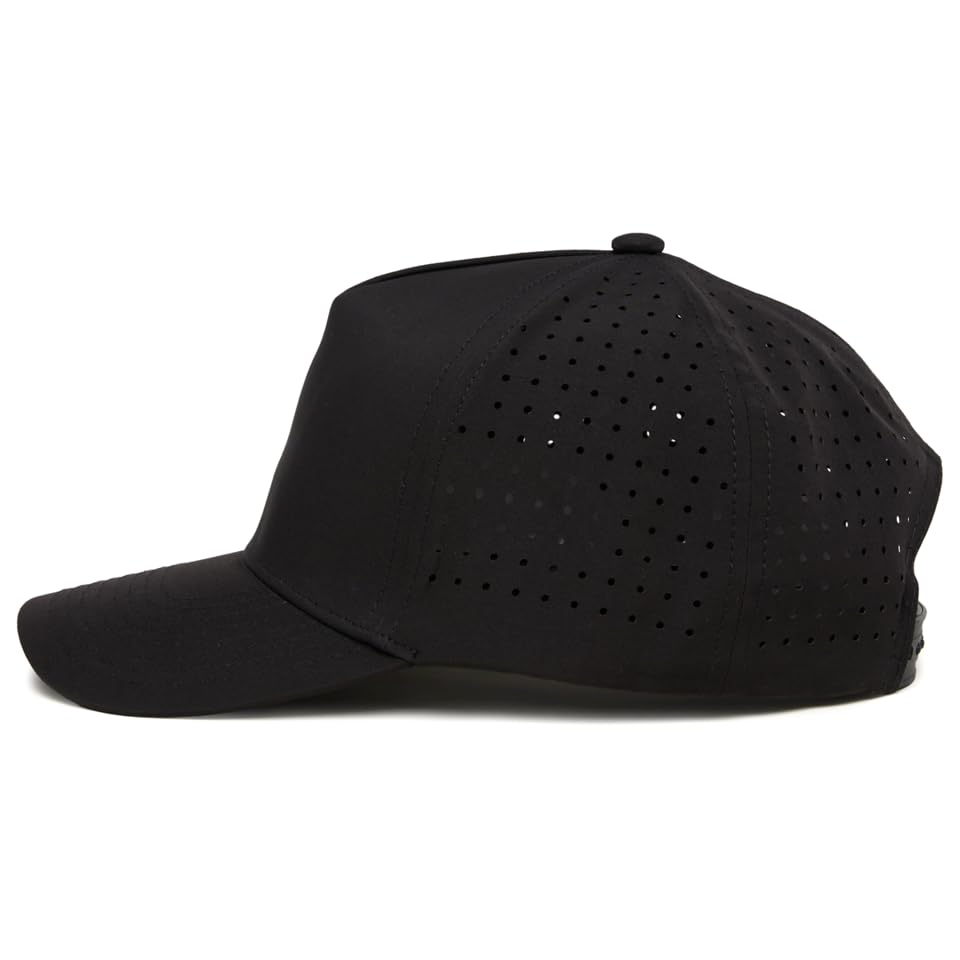 Laser Cut Golf Cap -Legalize Mulligans - Black
