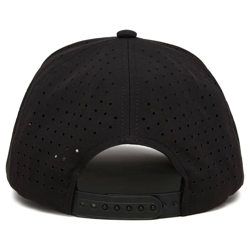 Laser Cut Golf Cap -Legalize Mulligans - Black