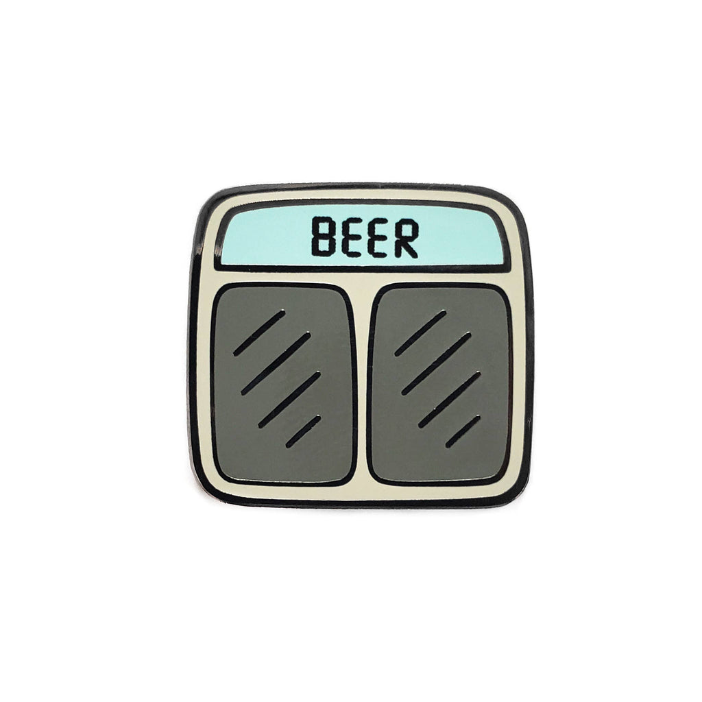 Beer Scale Golf Ball Marker with Magnetic Hat Clip: Hang Tab