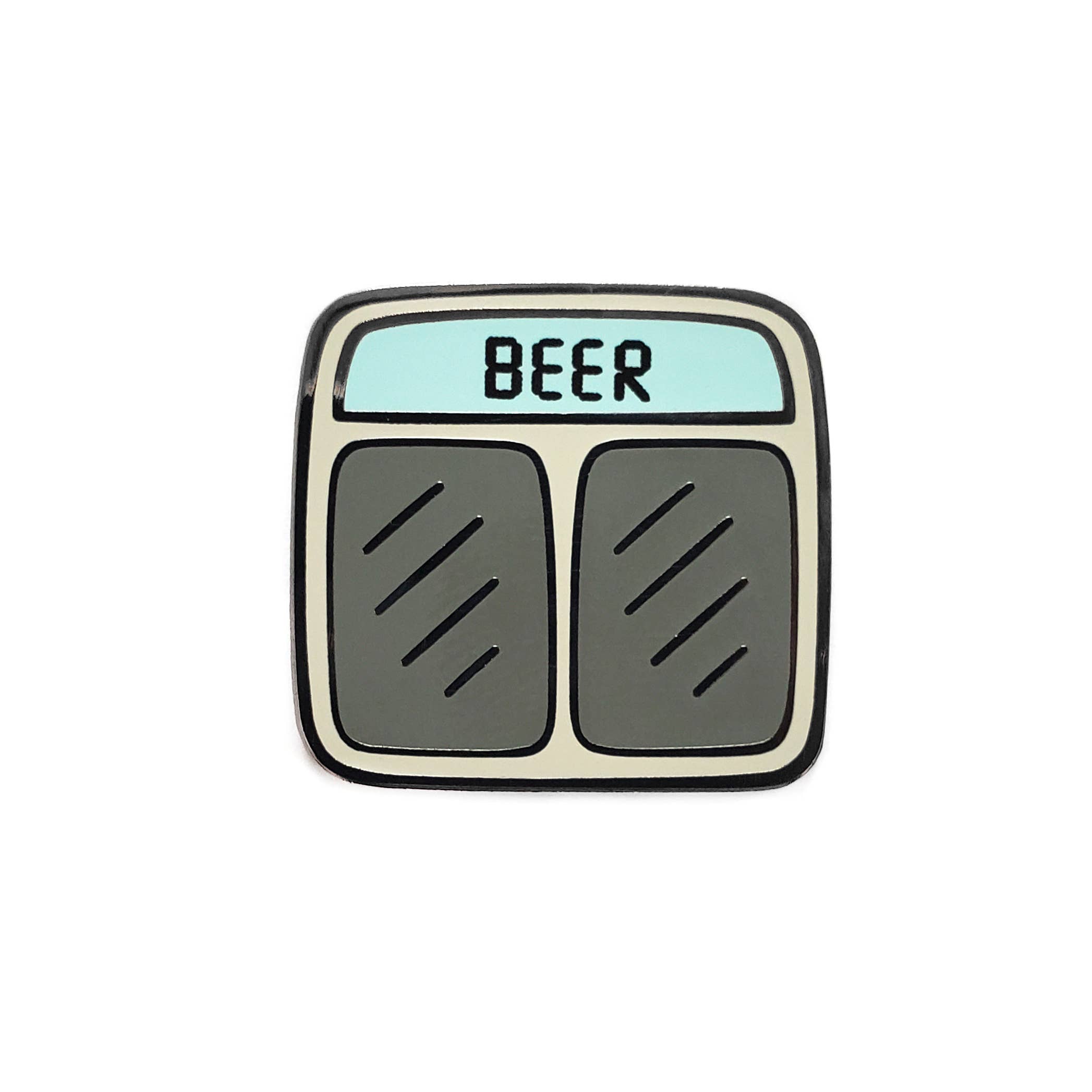 Beer Scale Golf Ball Marker with Magnetic Hat Clip: Hang Tab
