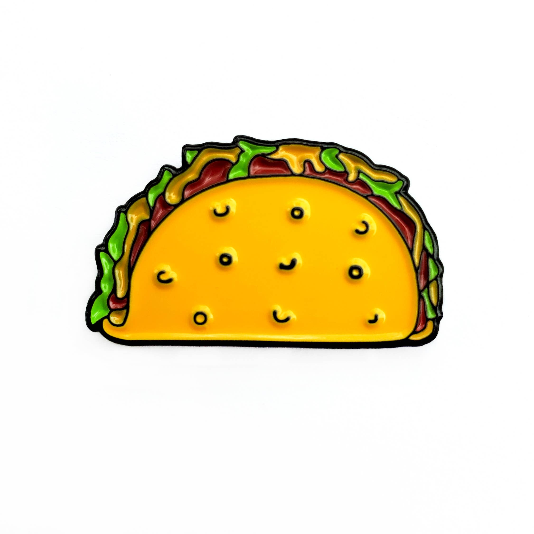 Taco Golf Ball Marker with Magnetic Hat Clip: Hang Tag