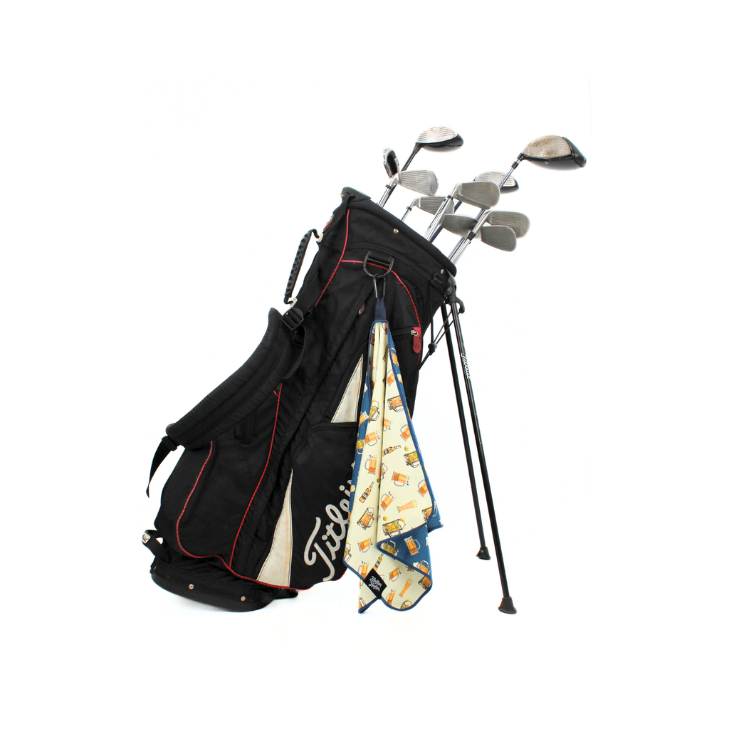 Microfiber Golf Towel - Beer Fore