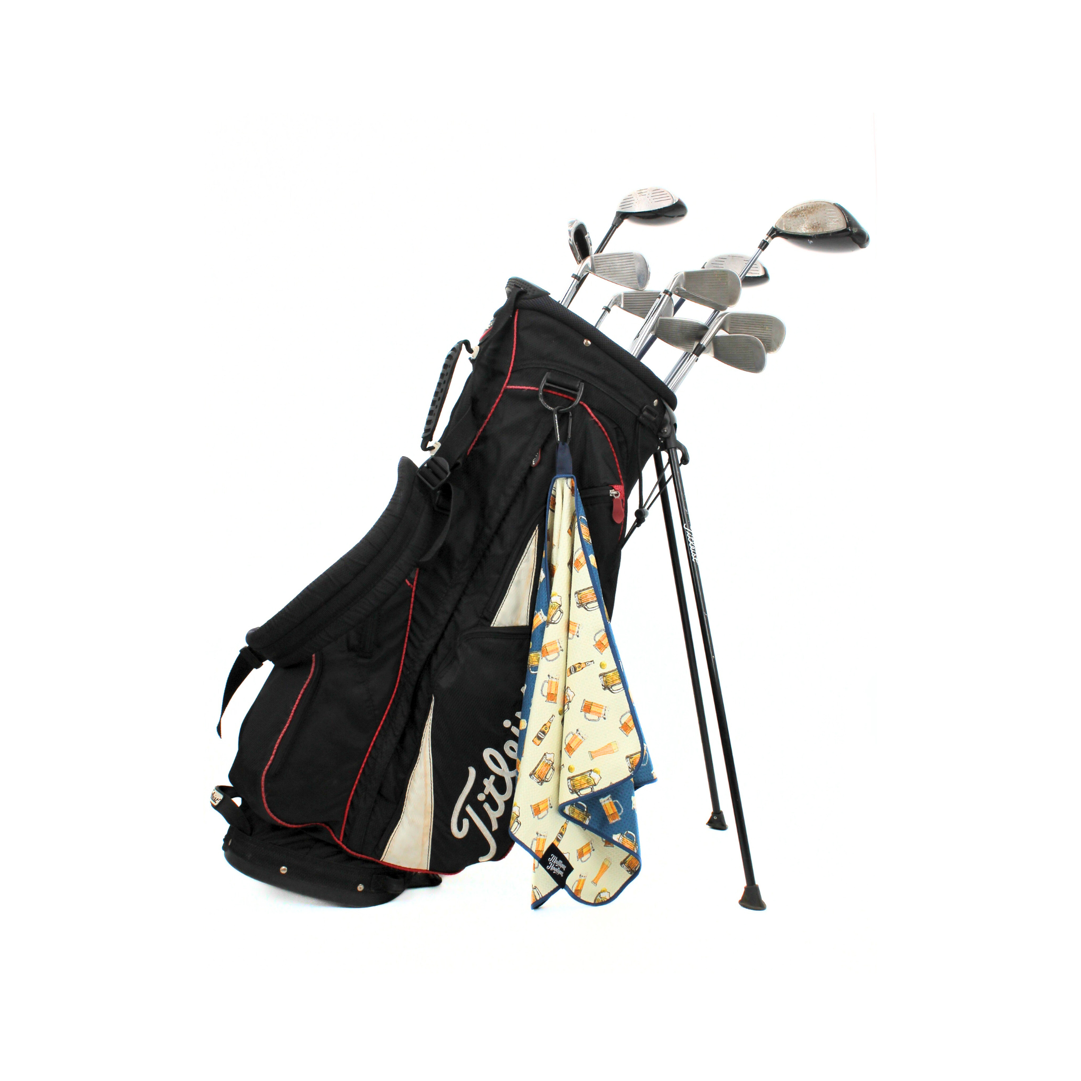 Microfiber Golf Towel - Beer Fore