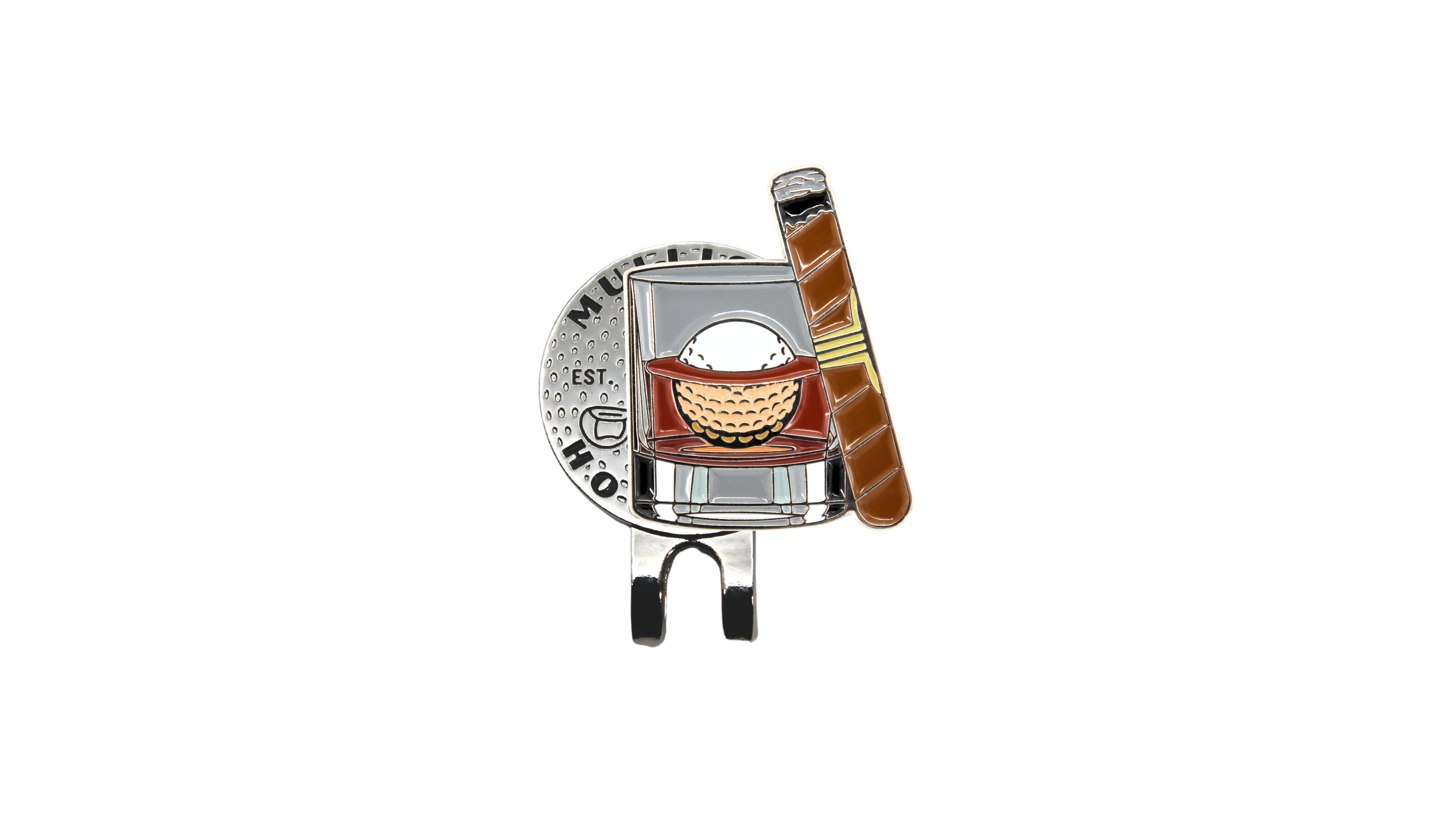 Whiskey & Cigar Ball Marker