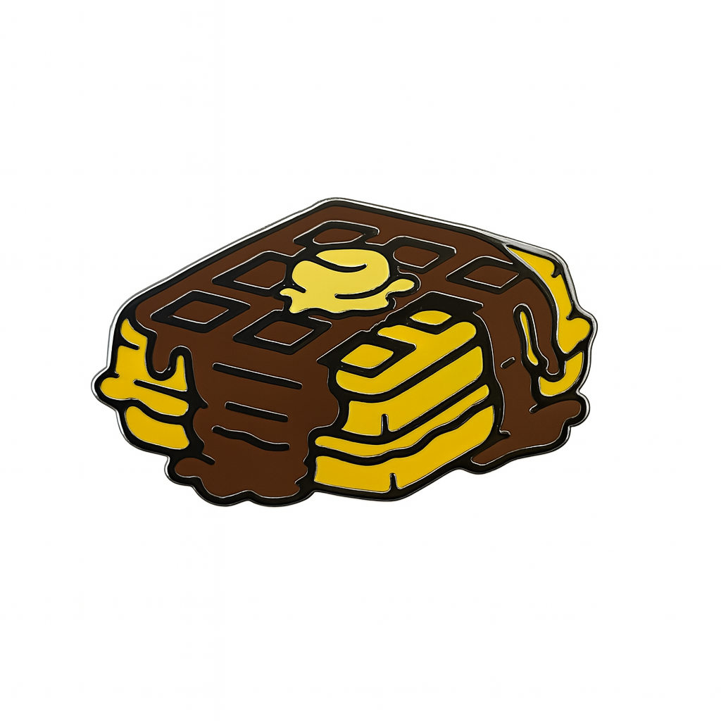 Waffle Golf Ball Marker with Magnetic Hat Clip: Hang Tab