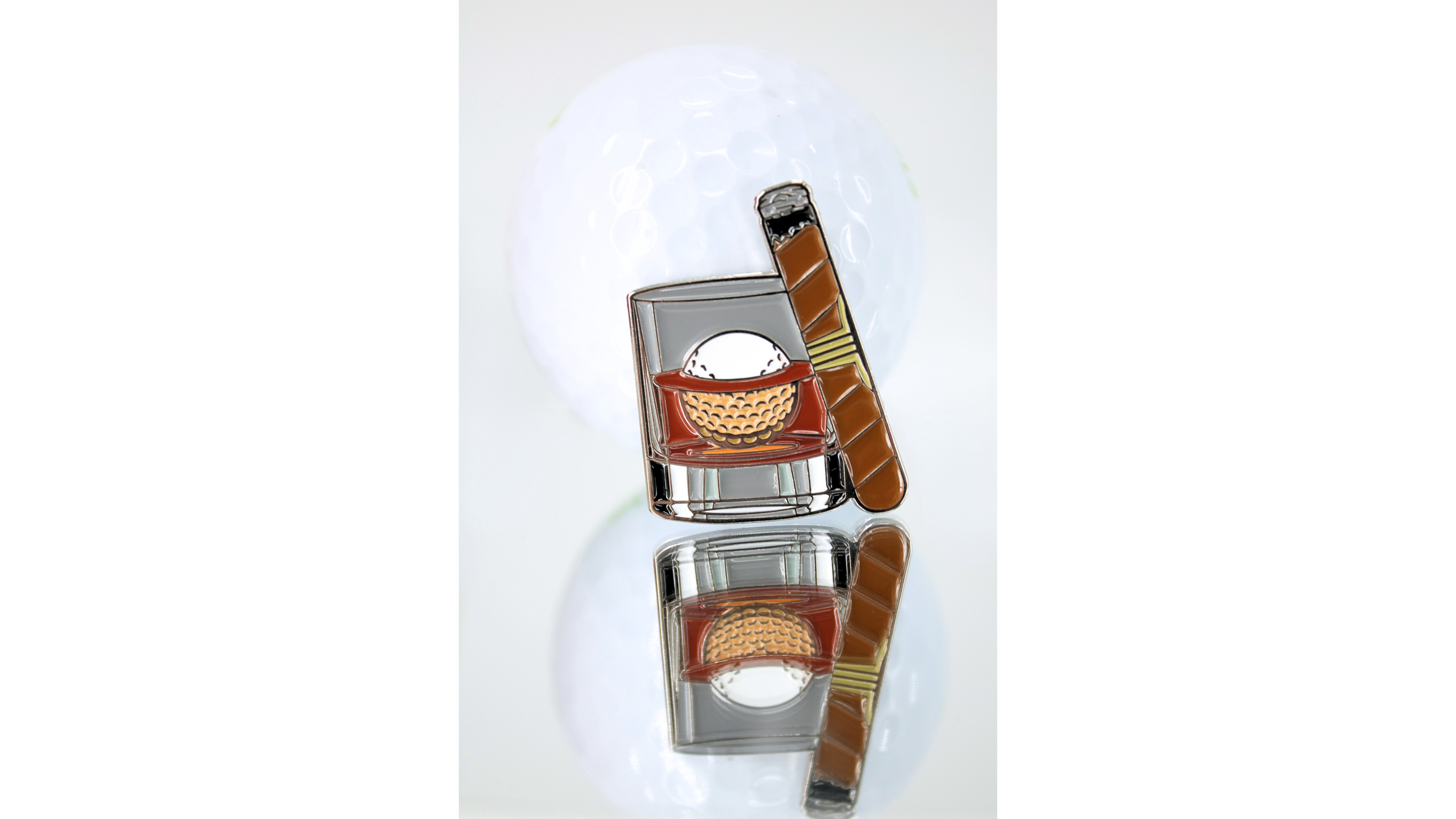 Whiskey & Cigar Ball Marker