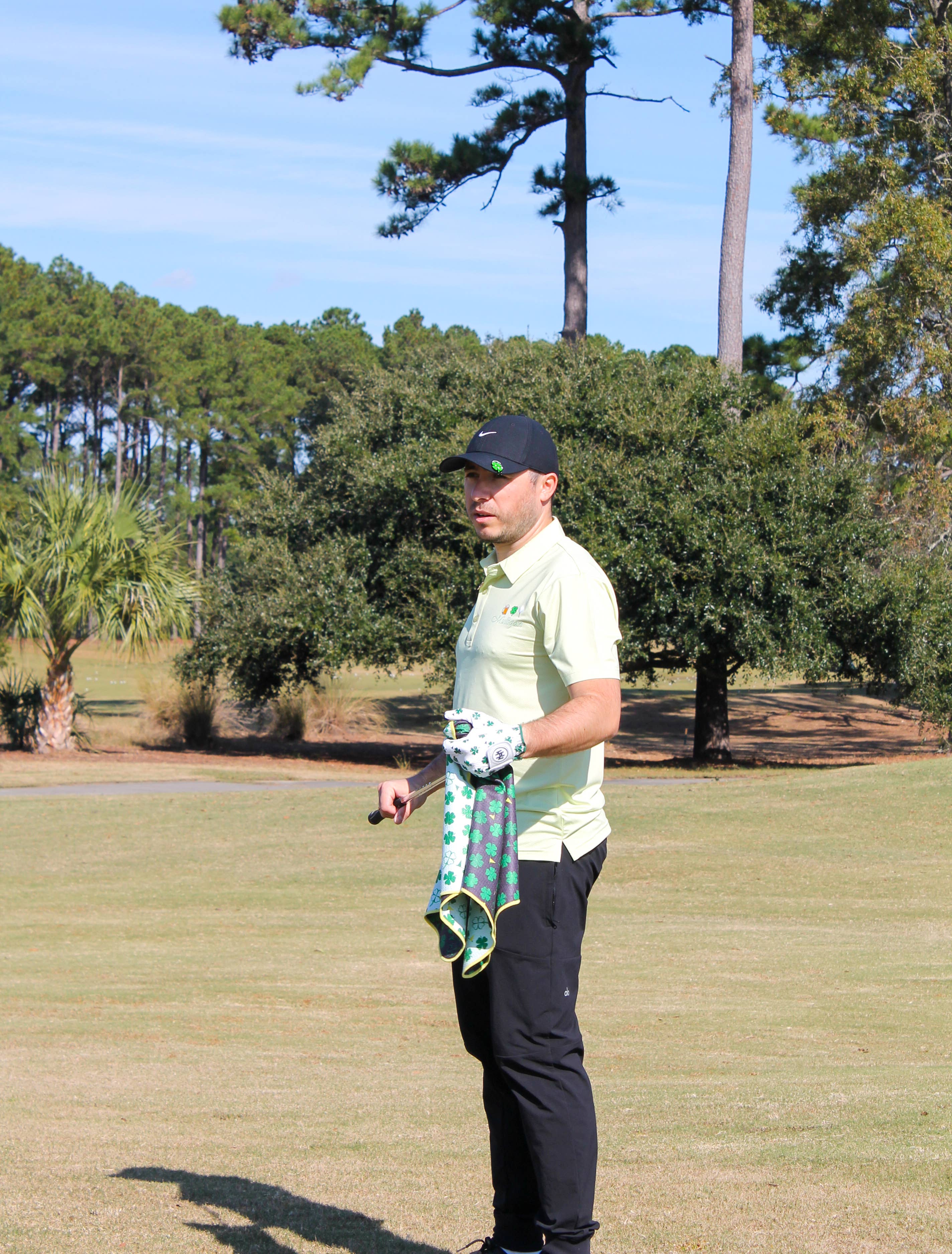Microfiber Golf Towel - Amen Clover