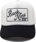 Laser Cut Golf Rope Cap - The Back Nine Social Club - Black