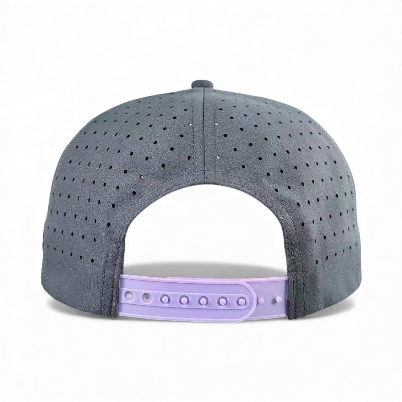 Astronaut Walker Golf Hat | Snapback Cap | Built-in Magnetic Ball Marker Holder + Marker Included | Adjustable Gray