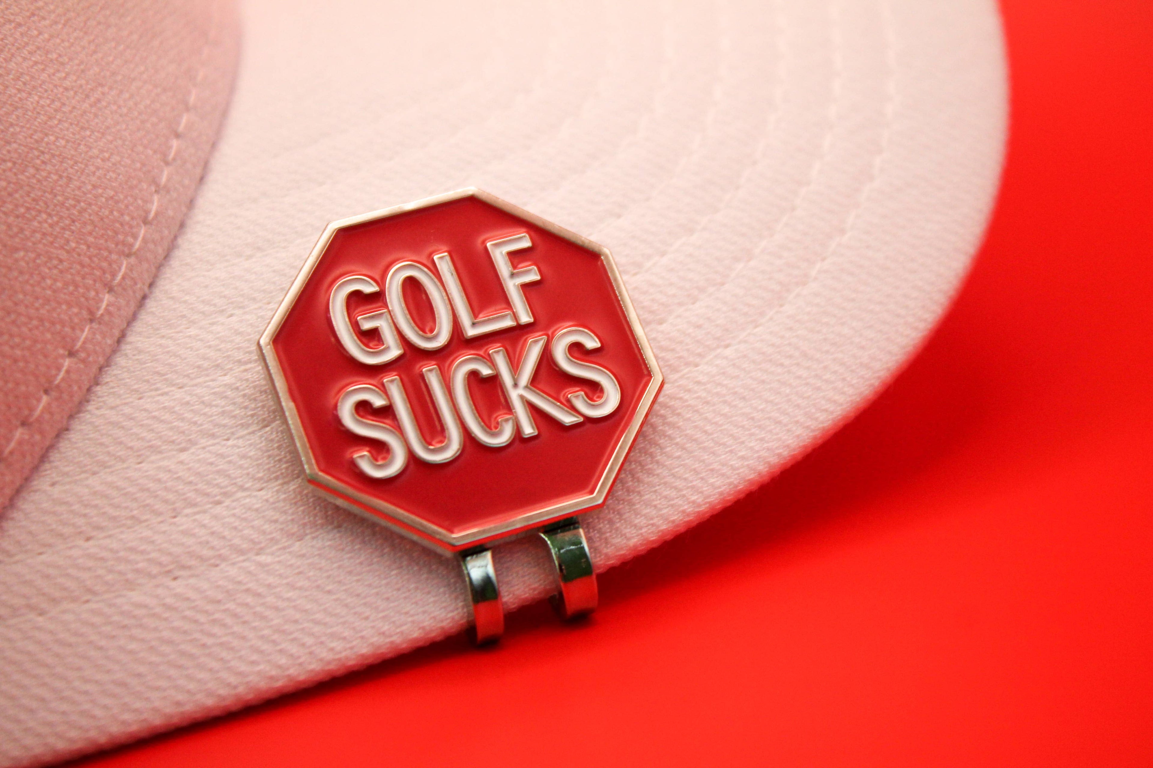 Golf Sucks Ball Marker