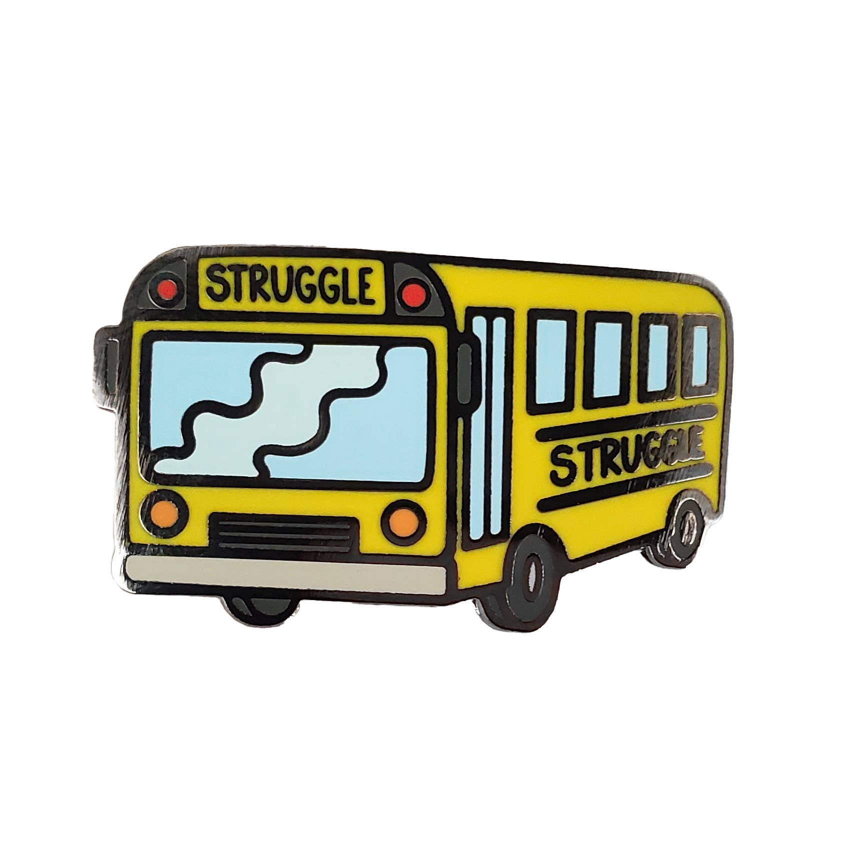 Struggle Bus Golf Ball Marker with Magnetic Hat Clip: Hang Tab