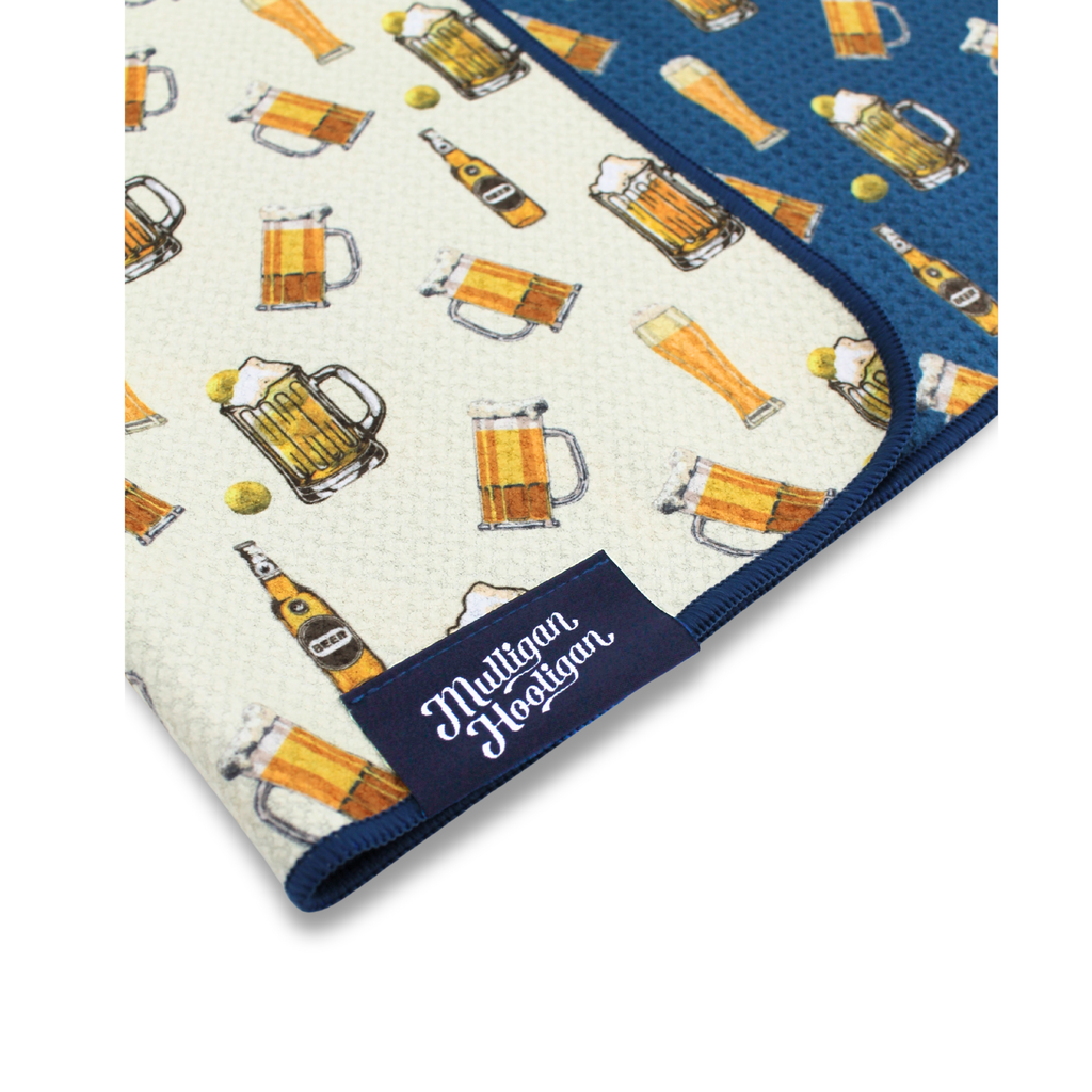 Microfiber Golf Towel - Beer Fore